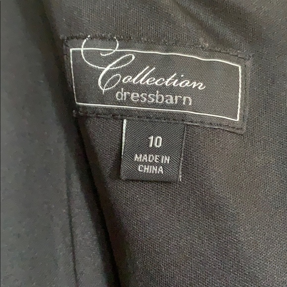 Collection Dress Barn Sheer Sleeves Mini Dress - Picture 8 of 9